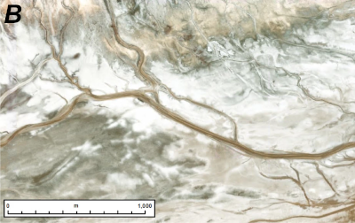 Gli scienziati planetari hanno creato una mappa degli interi sistemi fluviali antichi di Marte