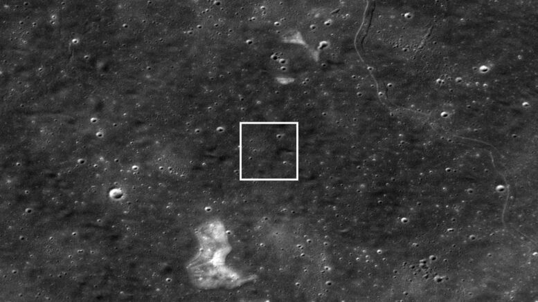 Ecco Chang'e-5, visto dall'orbita lunare