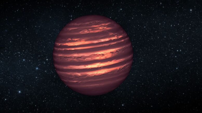 Gli astronomi vedono il tempo vorticoso sulla nana bruna più vicina